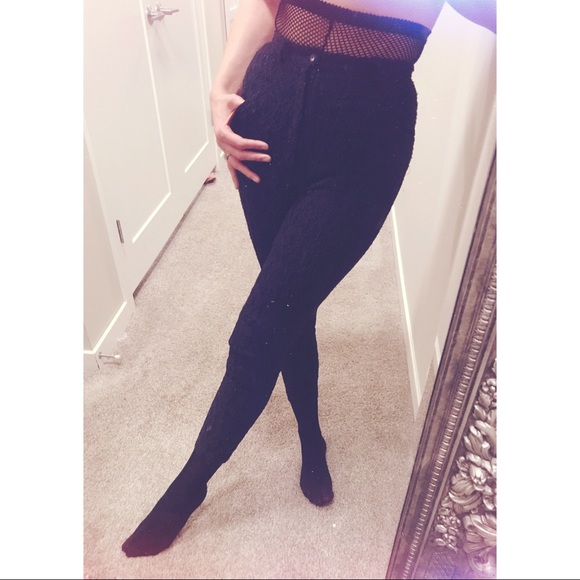 Vintage Pants - Vintage Express lace pants | size XS